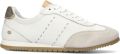 FRED DE LA BRETONIERE Lage Sneakers Dames Ylva Loa Leer Lichtroze - Wit