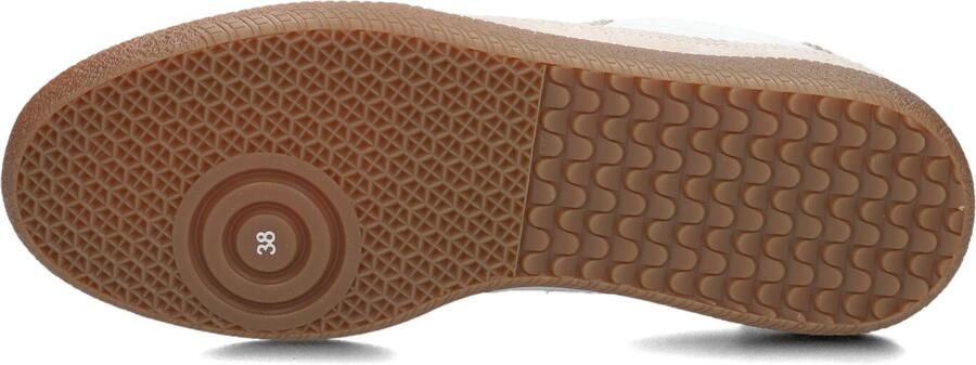 FRED DE LA BRETONIERE Lage Sneakers Dames Pearl Sign Leer Wit - Foto 4
