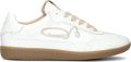 FRED DE LA BRETONIERE Lage Sneakers Dames Pearl Sign Leer Wit - Wit