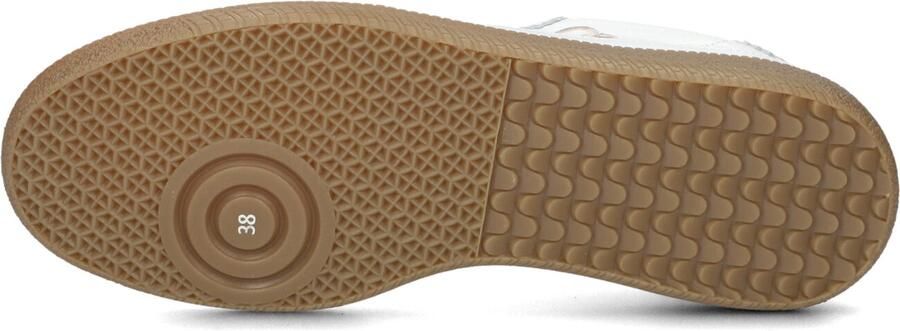 FRED DE LA BRETONIERE Lage Sneakers Dames Pearl Sign Leer Wit - Foto 4
