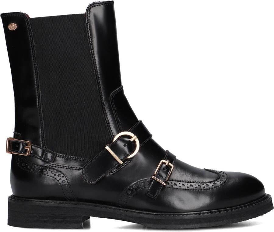 FRED DE LA BRETONIERE Biker Boots Dames Paris Edane Lakleer Zwart - Foto 3