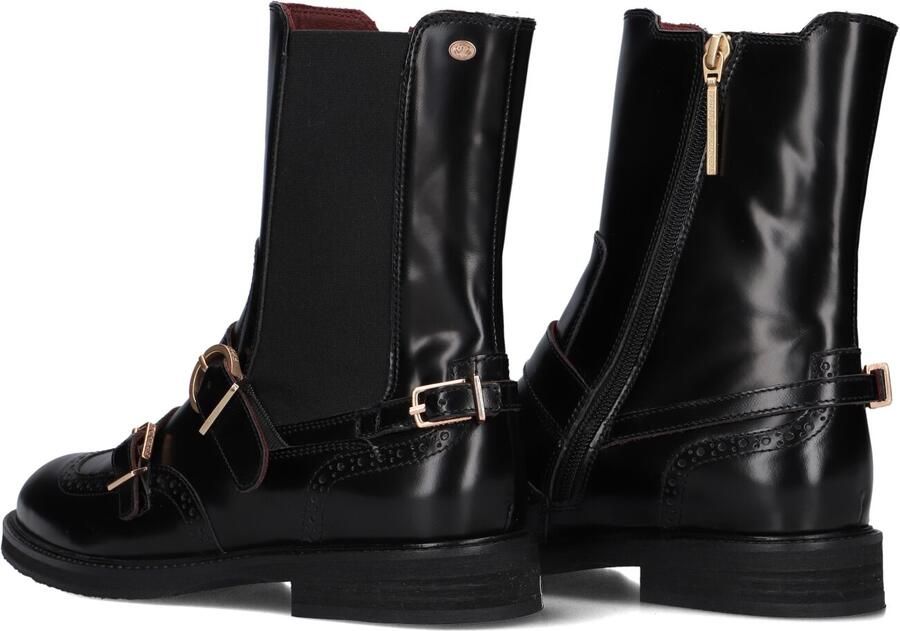 FRED DE LA BRETONIERE Biker Boots Dames Paris Edane Lakleer Zwart - Foto 4