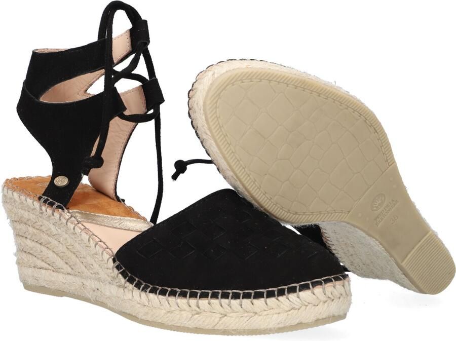 FRED DE LA BRETONIERE Espadrilles Dames 153010202 Maat: 38 Materiaal: Suède Kleur: Zwart - Foto 3