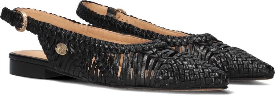 FRED DE LA BRETONIERE Zwarte Hakken Ellis Woven