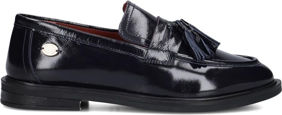 Fred de la Bretoniere Fairy Moccy Loafers Dames Instappers Donkerblauw