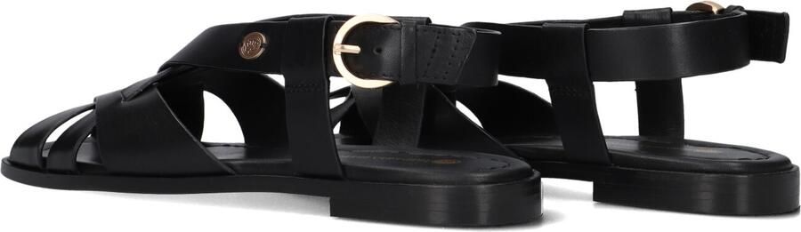 FRED DE LA BRETONIERE Sandalen met Hak Dames Gitel Cross Maat: 40 Materiaal: Leer Kleur: Zwart - Foto 5