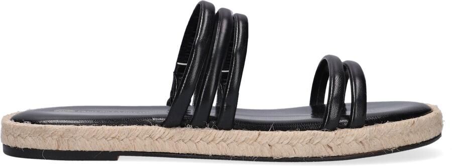 FRED DE LA BRETONIERE Slippers Dames 154010004 Maat: 36 Materiaal: Leer Kleur: Zwart - Foto 5