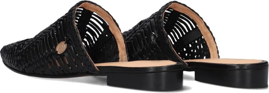 FRED DE LA BRETONIERE Slippers Dames Ellis Mule Maat: 38 Materiaal: Leer Kleur: Zwart - Foto 4