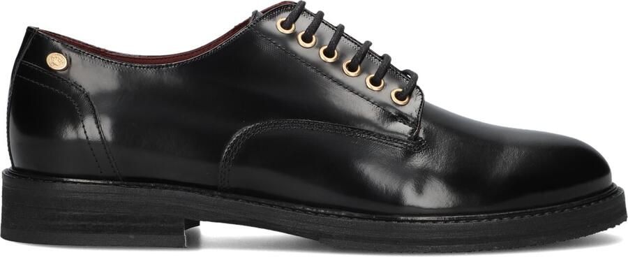 FRED DE LA BRETONIERE Veterschoenen Dames Paris Edor Lace-up Maat: 36 Materiaal: Leer Kleur: Zwart - Foto 2