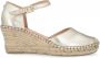 Fred de la Bretoniere 153010257 Espadrilles Zomer Schoenen Dames Goud - Thumbnail 1