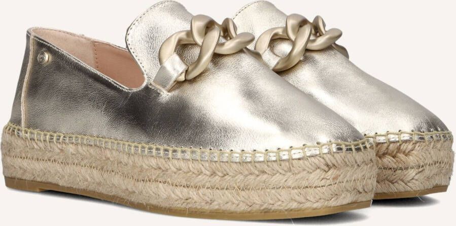 FRED DE LA BRETONIERE Espadrilles Dames June Li Maat: 36 Materiaal: Leer Kleur: Goud