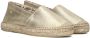 FRED DE LA BRETONIERE Espadrilles Dames Mili Ana Maat: 39 Materiaal: Leer Kleur: Goud - Thumbnail 1