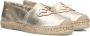 FRED DE LA BRETONIERE Espadrilles Dames Mili Lily Maat: 41 Materiaal: Leer Kleur: Goud - Thumbnail 1