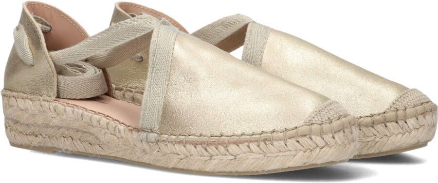 Fred de la Bretoniere Romi Luz Espadrilles Dames Goud