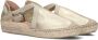 FRED DE LA BRETONIERE Espadrilles Dames Romi Luz Maat: 42 Kleur: Goud - Thumbnail 1