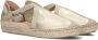 Fred de la Bretoniere Romi Luz Espadrilles Dames Goud - Thumbnail 1