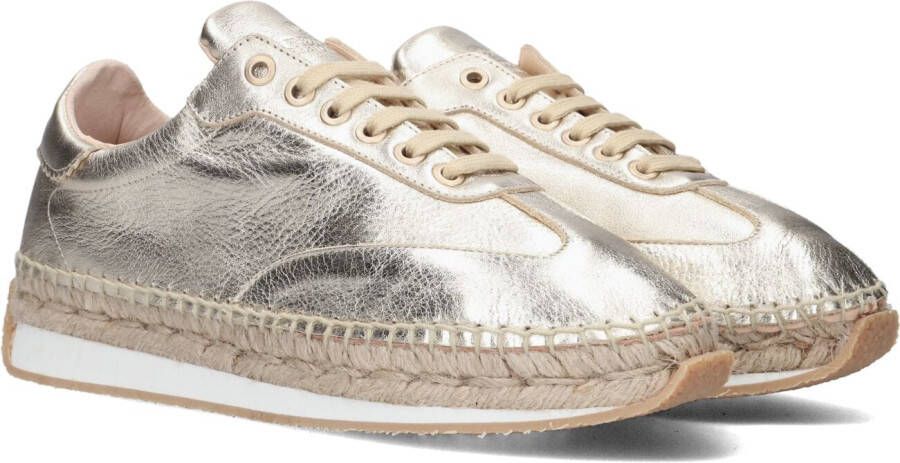 Fred de la Bretoniere 151010079 Lage sneakers Leren Sneaker Dames Goud