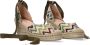 Fred de la Bretoniere 153010217 Espadrilles Zomer Schoenen Dames Groen - Thumbnail 1