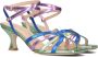 FRED DE LA BRETONIERE Sandalen Dames 163010175 Maat: 39 Materiaal: Leer Kleur: Groen - Thumbnail 1