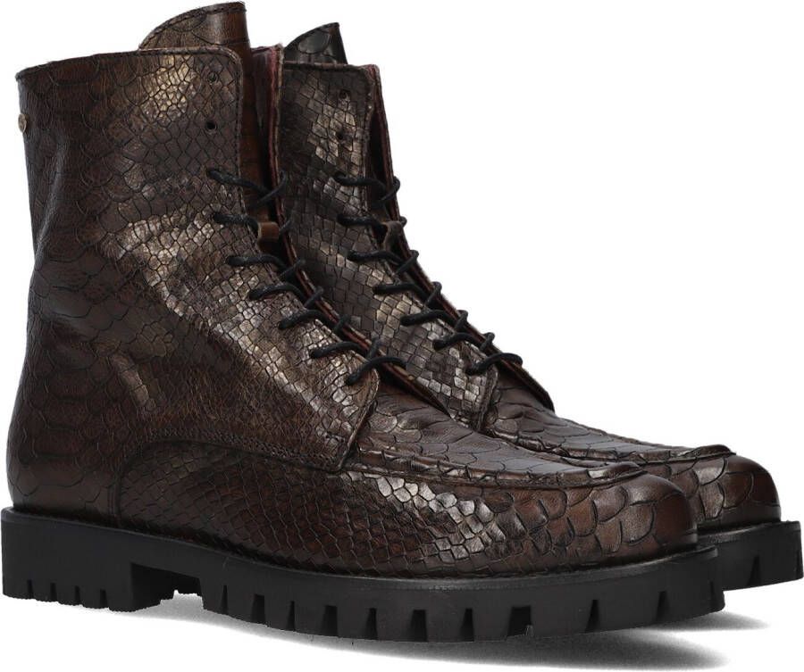 FRED DE LA BRETONIERE Veterboots Dames Minou Derby Maat: 37 Materiaal: Leer Kleur: Bruin