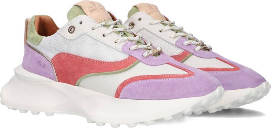 Fred de la Bretoniere Kleurrijke Lage Sneakers Multicolor Dames