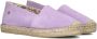 FRED DE LA BRETONIERE Espadrilles Dames Mili Ana Maat: 41 Materiaal: Suède Kleur: Paars - Thumbnail 1