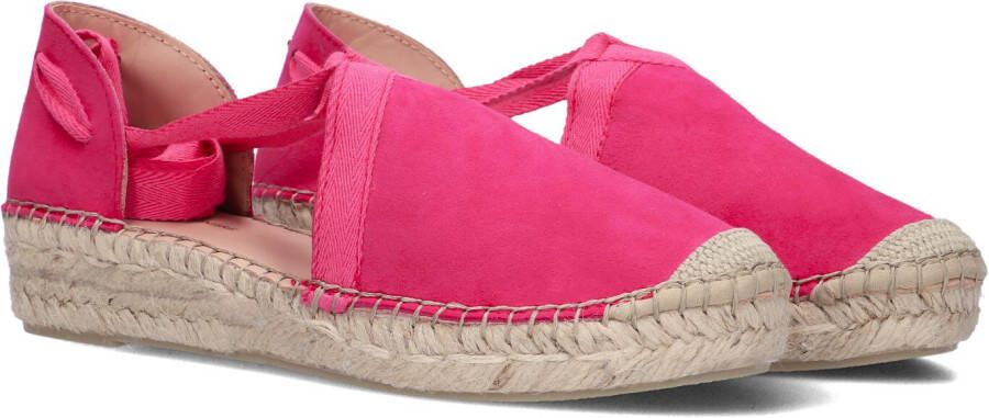 FRED DE LA BRETONIERE Espadrilles Dames Romi Luz Maat: 37 Materiaal: Suède Kleur: Roze