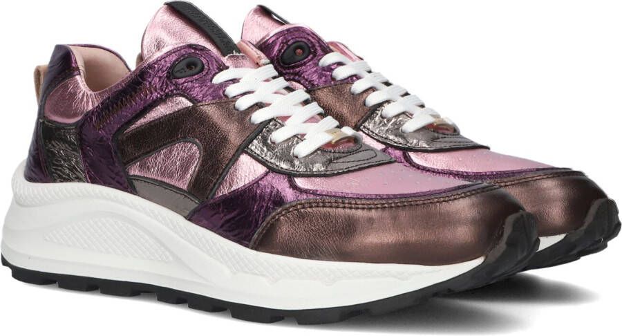 Fred de la Bretoniere Hazel Low Lage sneakers Leren Sneaker Dames Roze