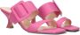 FRED DE LA BRETONIERE Muiltjes Dames 163010149 Maat: 38 Materiaal: Leer Kleur: Roze - Thumbnail 1