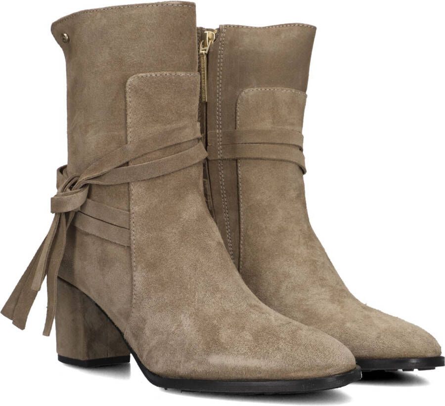 FRED DE LA BRETONIERE Dames Gia Stella Maat: 38 Materiaal: Suède Kleur: Taupe
