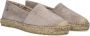 FRED DE LA BRETONIERE Espadrilles Dames 152010200 Maat: 36 Materiaal: Suède Kleur: Taupe - Thumbnail 1
