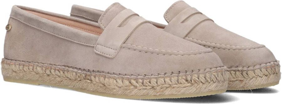 FRED DE LA BRETONIERE Espadrilles Dames 152010233 Maat: 39 Materiaal: Suède Kleur: Taupe