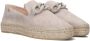Fred de la Bretoniere Taupe Espadrilles 152010250 - Thumbnail 1