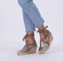 FRED DE LA BRETONIERE Espadrilles Dames 153010232 Maat: 36 Materiaal: Suède Kleur: Taupe - Thumbnail 1