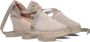 FRED DE LA BRETONIERE Espadrilles Dames 153010287 Maat: 40 Materiaal: Nubuck Kleur: Taupe - Thumbnail 1
