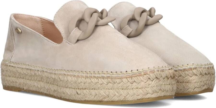 FRED DE LA BRETONIERE Espadrilles Dames June Li Maat: 40 Materiaal: Suède Kleur: Taupe