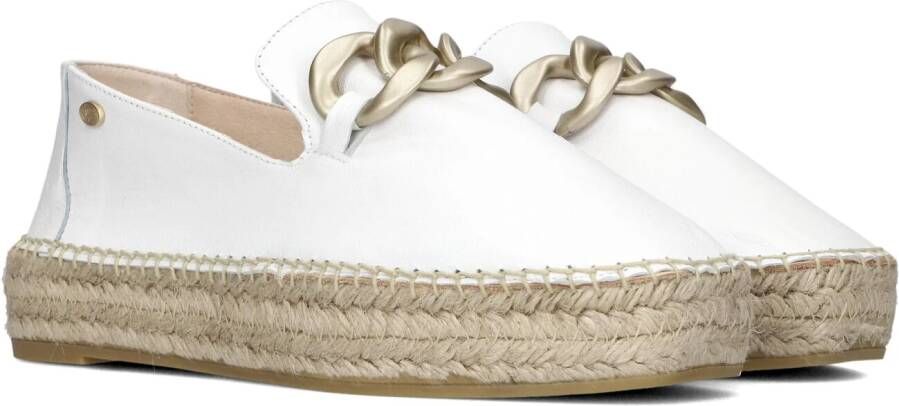 Fred de la Bretoniere Witte June Li Espadrilles White Dames