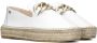 FRED DE LA BRETONIERE Espadrilles Dames June Li Maat: 41 Materiaal: Leer Kleur: Wit - Thumbnail 1