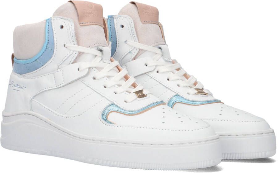 Fred de la Bretoniere Witte Hoge Sneaker 102010057