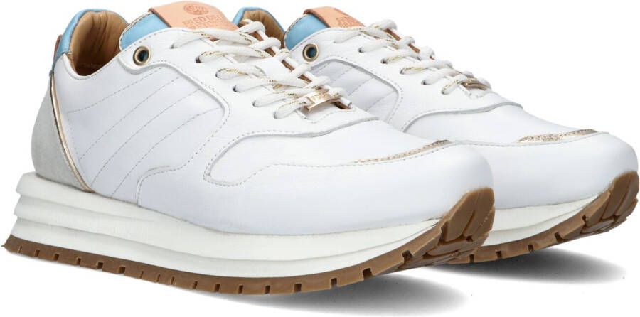 Fred de la Bretoniere Witte Lage Sneakers 101010397