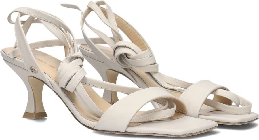 Fred de la Bretoniere Elegante Wrap Sandalen White Dames