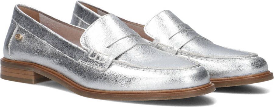 FRED DE LA BRETONIERE Loafers Dames Bodil Loafer Maat: 39 Materiaal: Leer Kleur: Zilver