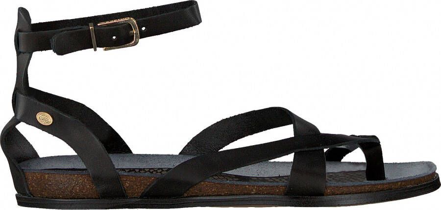 Fred de la Bretoniere 170010111 Sandalen Dames Zwart Schoenen