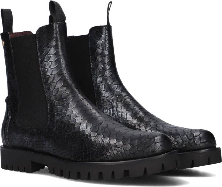 FRED DE LA BRETONIERE Chelsea Boots Dames Minou Chelsea Maat: 37 Materiaal: Leer Kleur: Zwart