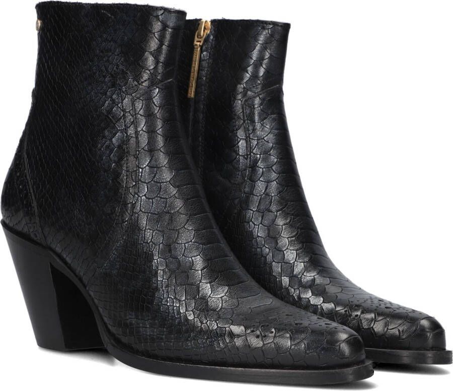 FRED DE LA BRETONIERE Enkellaarsjes Dames Blaire Ankle Boot Maat: 36 Materiaal: Leer Kleur: Zwart
