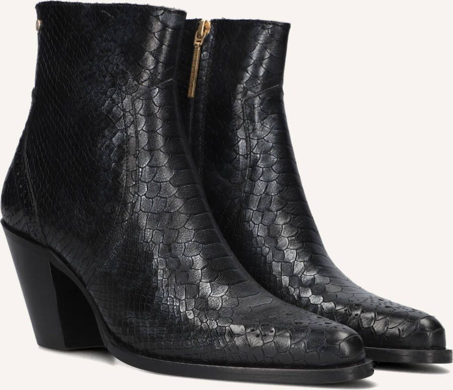 FRED DE LA BRETONIERE Enkellaarsjes Dames Blaire Ankle Boot Maat: 41 Materiaal: Leer Kleur: Zwart