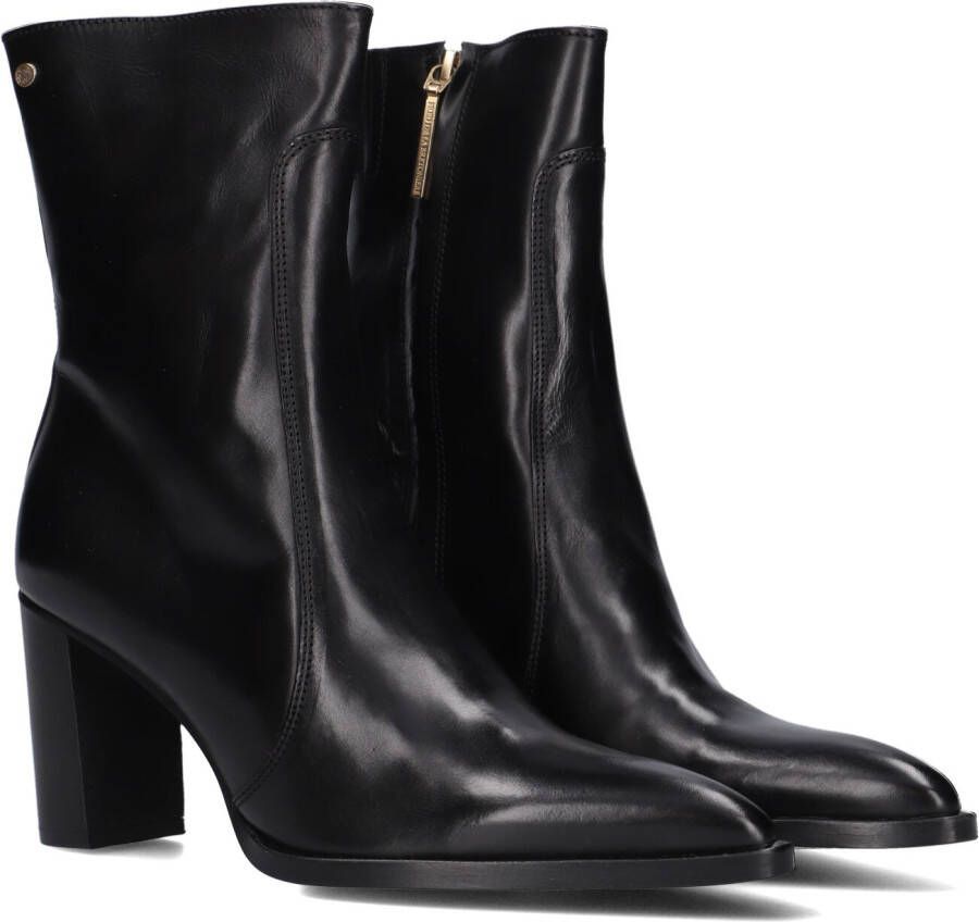 FRED DE LA BRETONIERE Enkellaarsjes Dames Paige Ankle Boot Maat: 36 Materiaal: Leer Kleur: Zwart