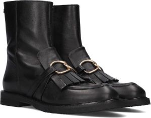 Fred de la Bretoniere Paris Boot Enkellaarsjes Enkelboots met rits Dames Zwart