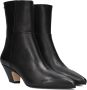 FRED DE LA BRETONIERE Enkellaarsjes Dames Rose Ankle Boot Maat: 39 Materiaal: Leer Kleur: Zwart - Thumbnail 1