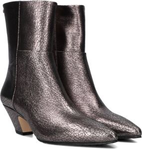 Fred de la Bretoniere Zilveren Enkellaarsjes Rose Ankle Boot